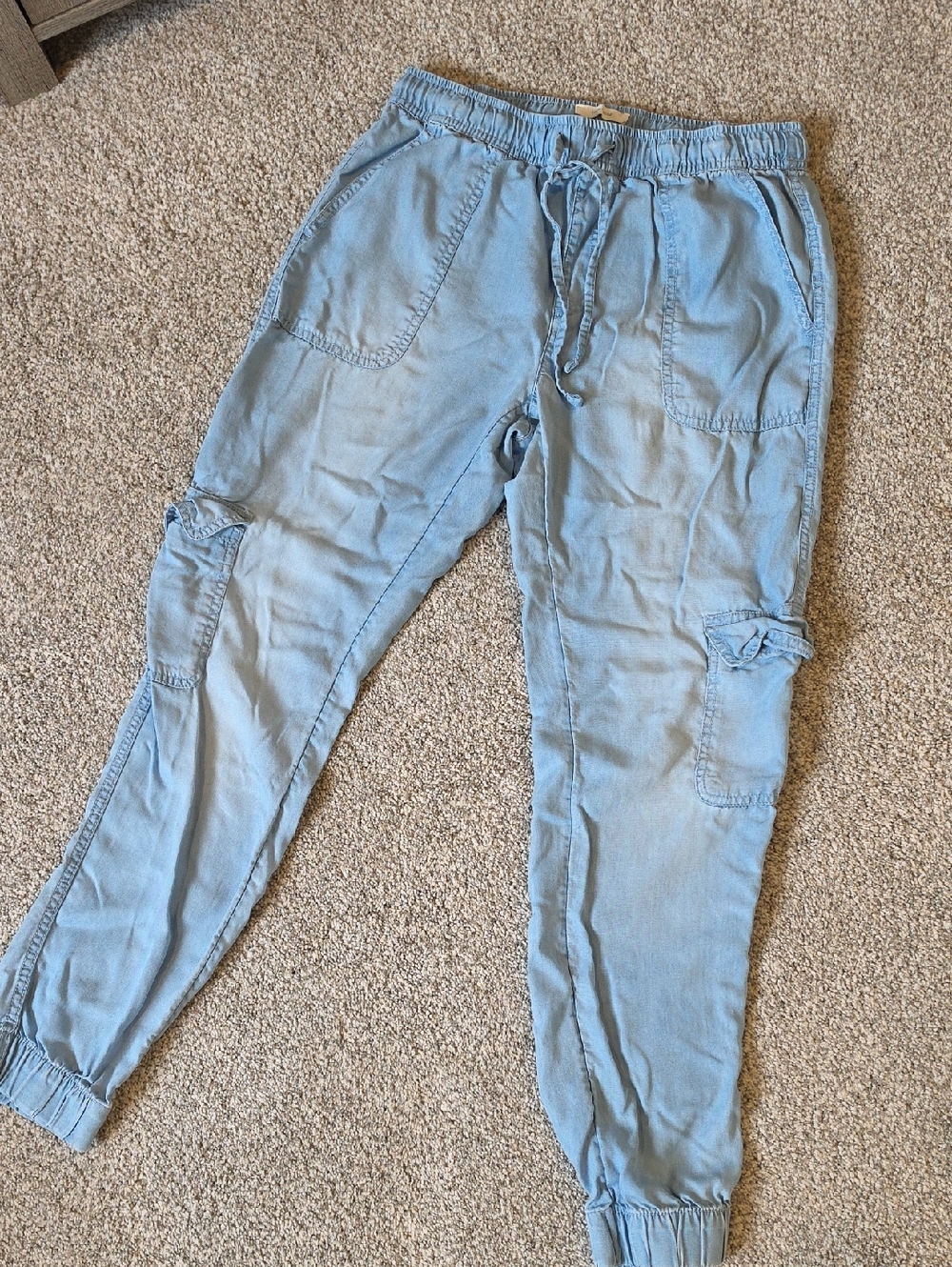 C&C California light blue casual jogger pants
